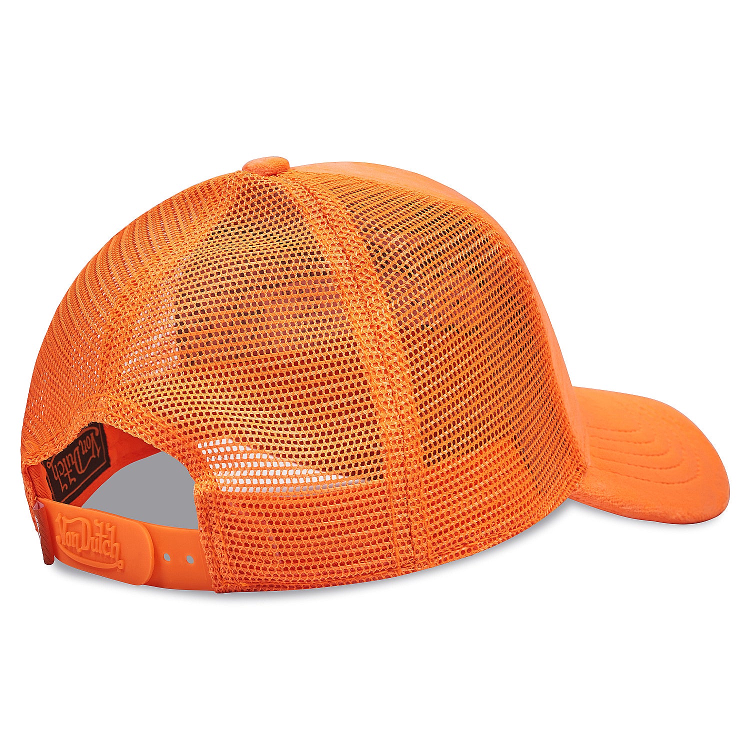 ORANGE CRUSH VELVET TRUCKER