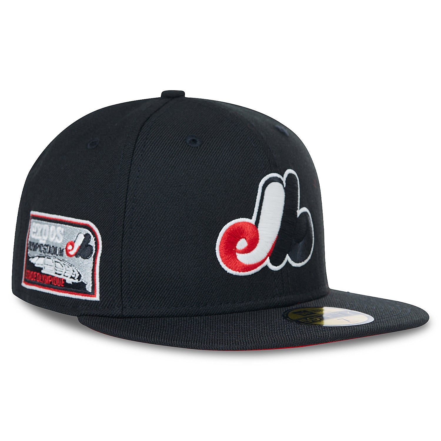 MONTREAL EXPOS OLYMPIC STADIUM PATCH NEW ERA FITTED 59FIFTY HAT