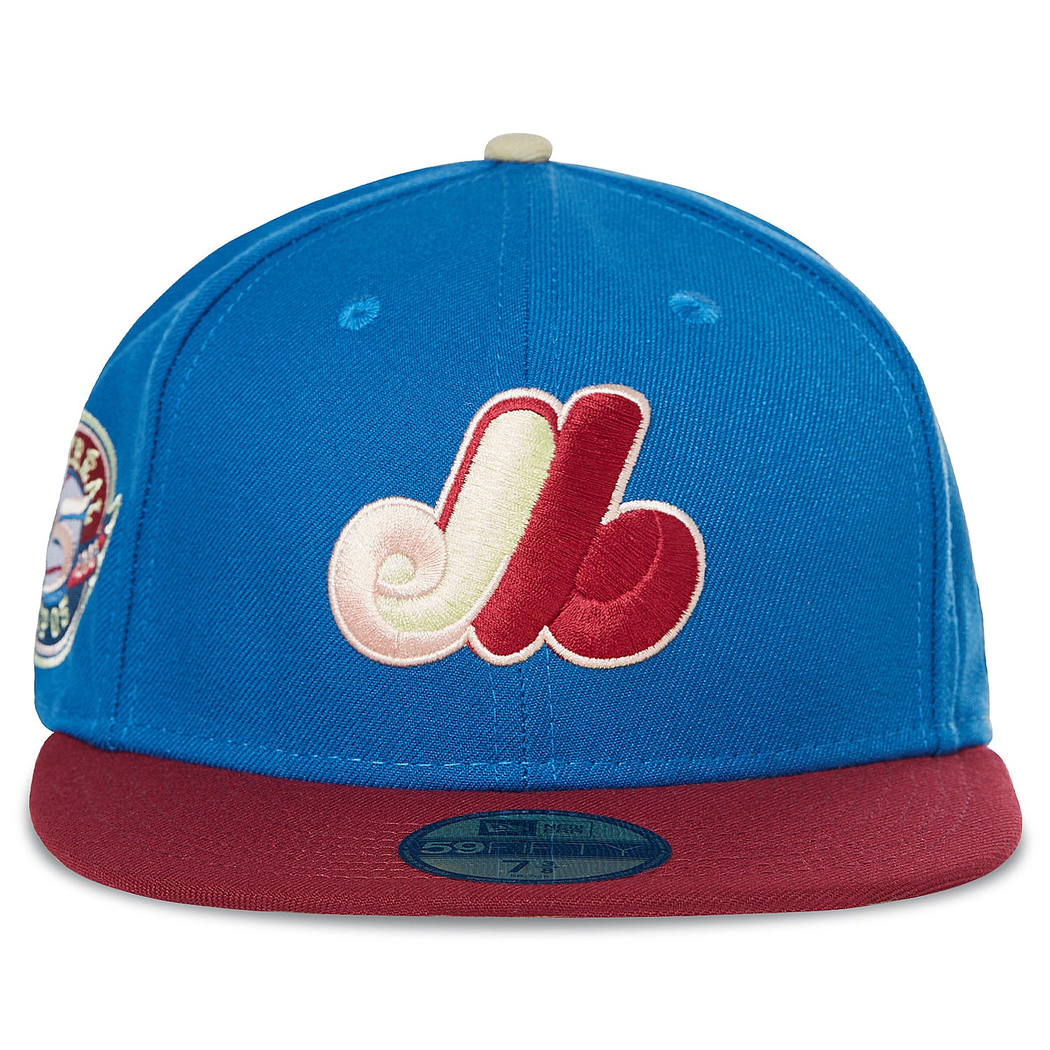 New Era Montreal Expos 25th Anniversary Blue/Burgundy 59FIFTY Fitted Cap