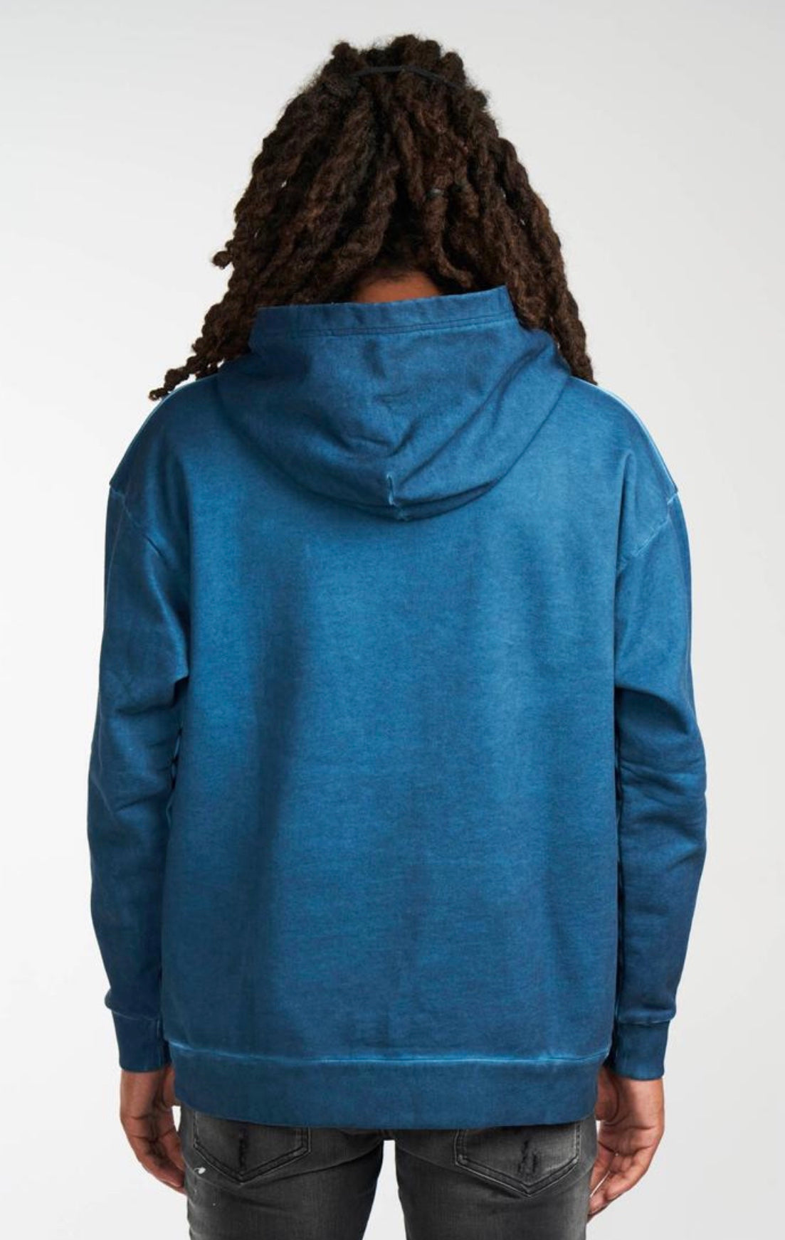 Teal tie dye hoodie