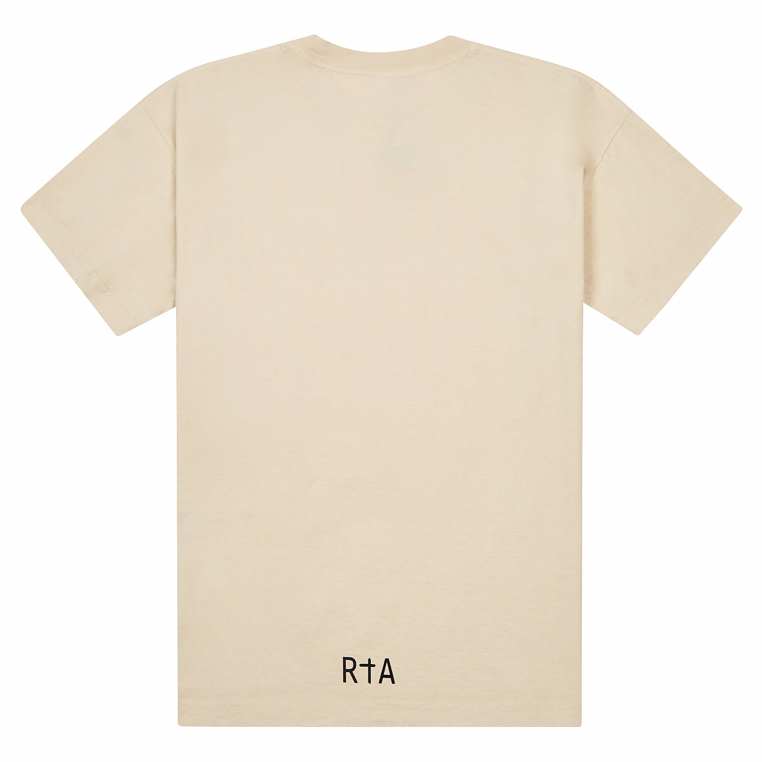 SHORT SLEEVE TEE | TAN CHEST LOGO