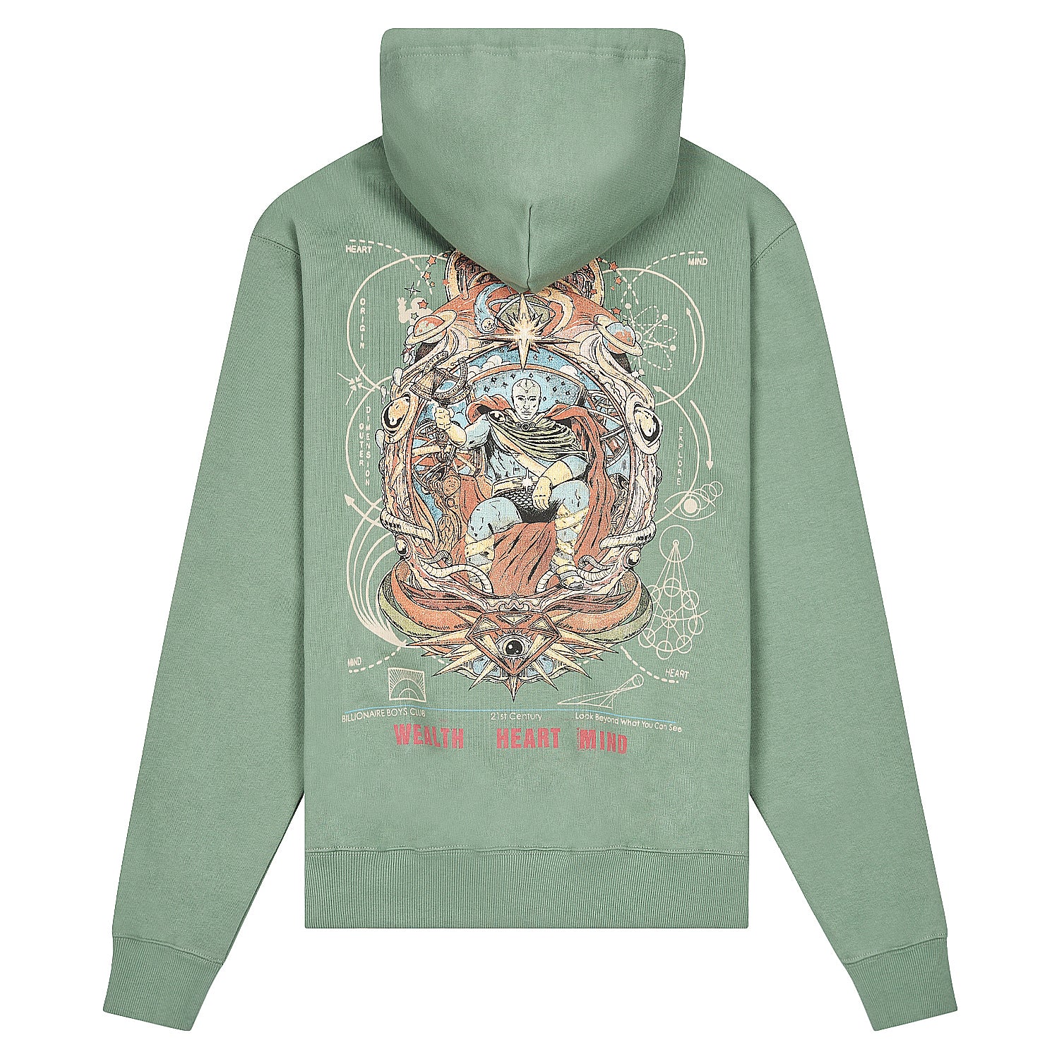 NEW SCIENCE OVERSIZE HOODIE | GREEN