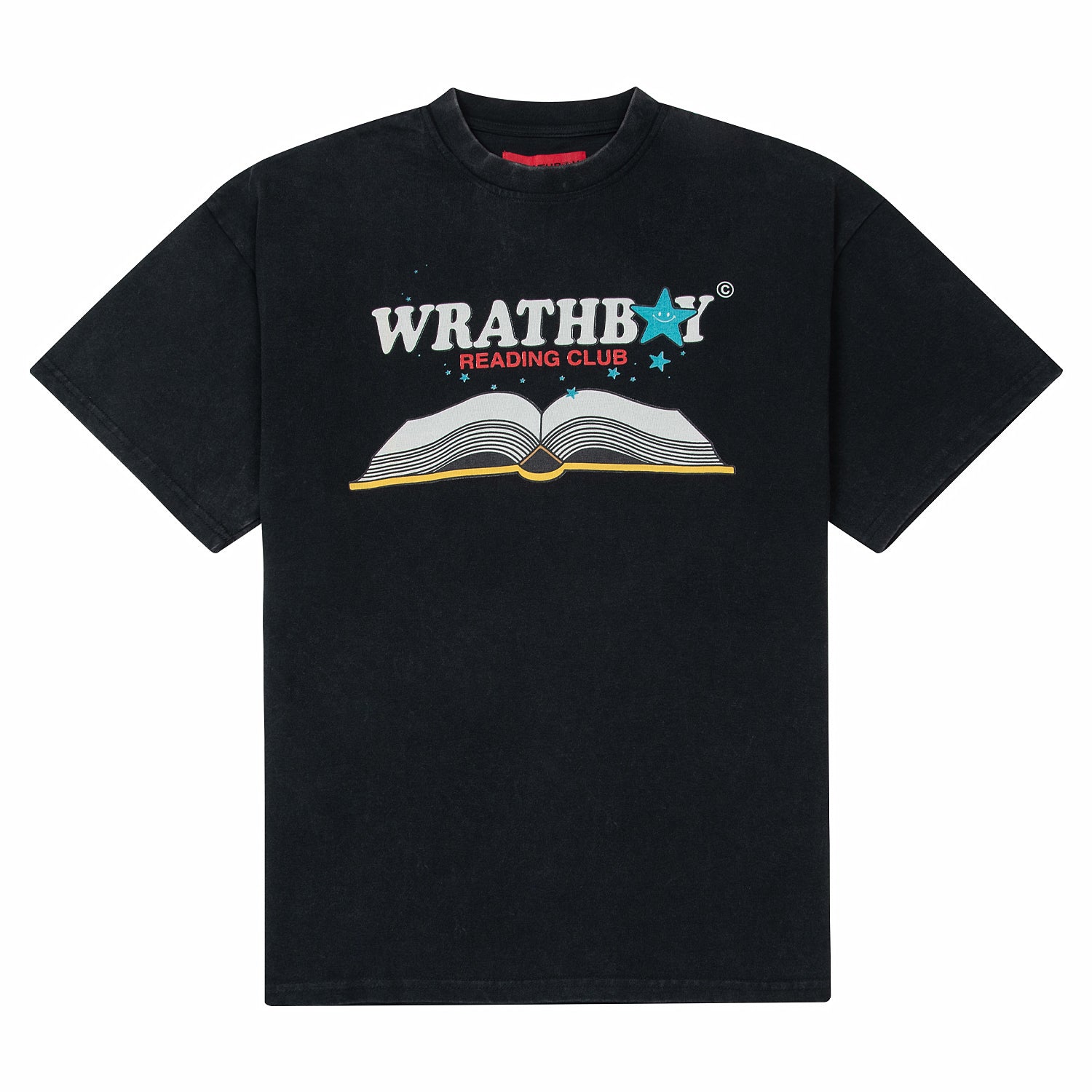 WRATHBOY READING CLUB T-SHIRT | BLK