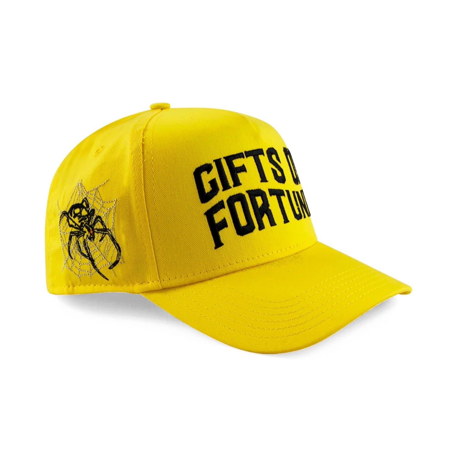 Black Widow Trucker Hat | Yellow/Black