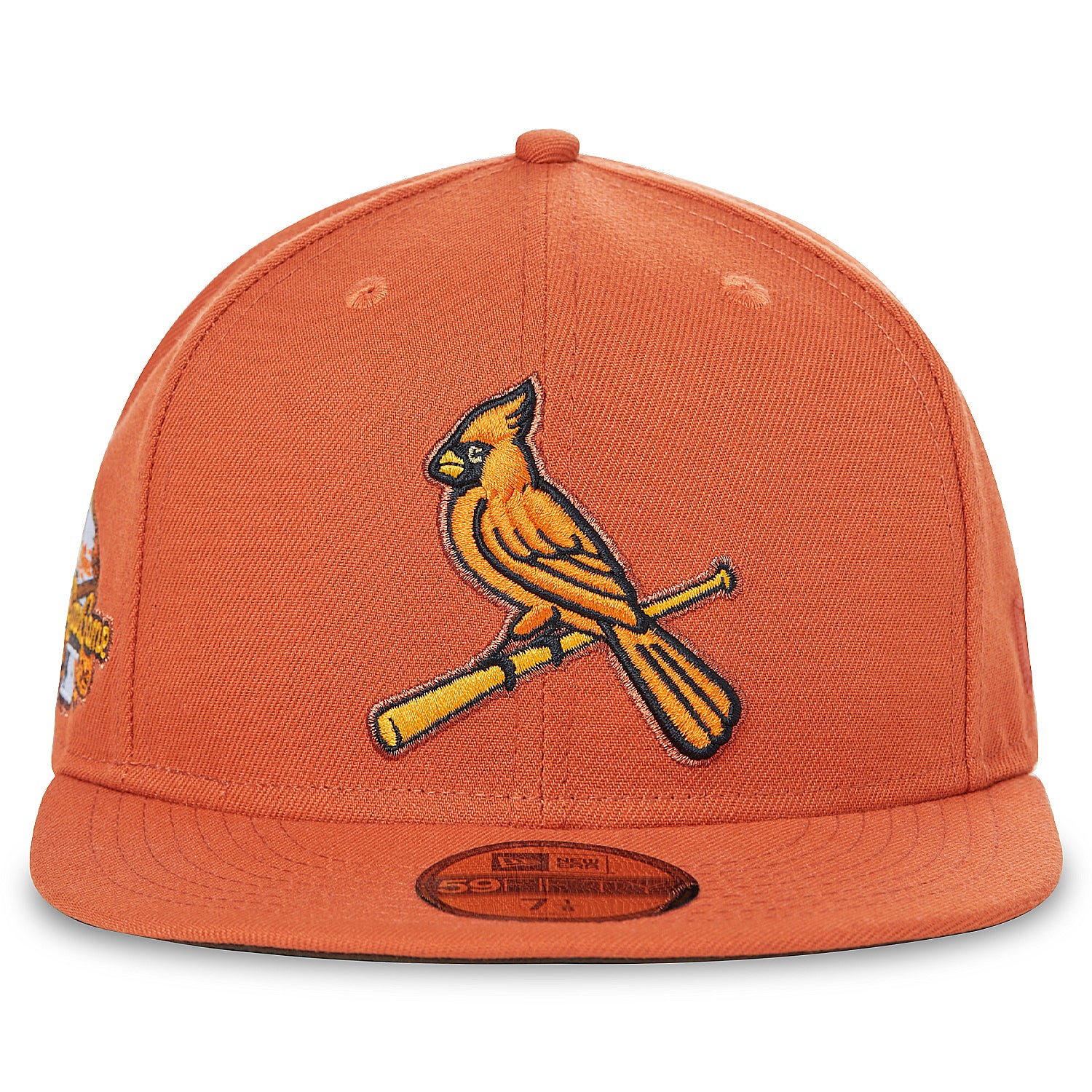 New Era Rust St Louis Cardinals 59FIFTY Fitted, 2009 All Star Game Patch