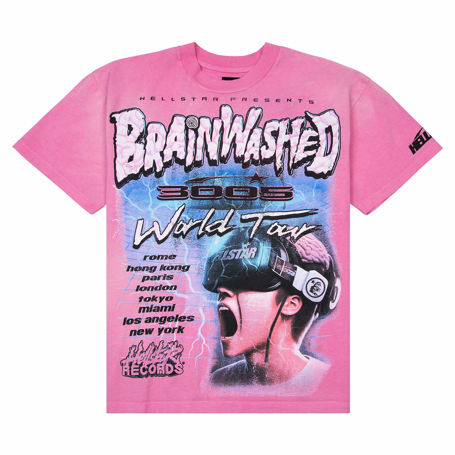 Hellstar Capsule 10 Brainwashed World Tour Tee