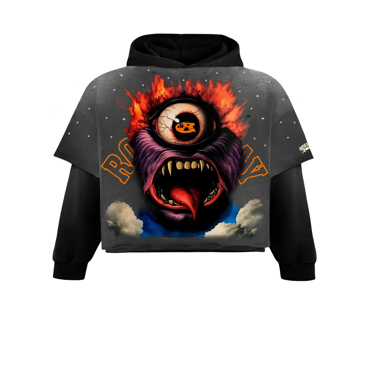 RoughPlay🩹Monster T-Shirt Hoodie