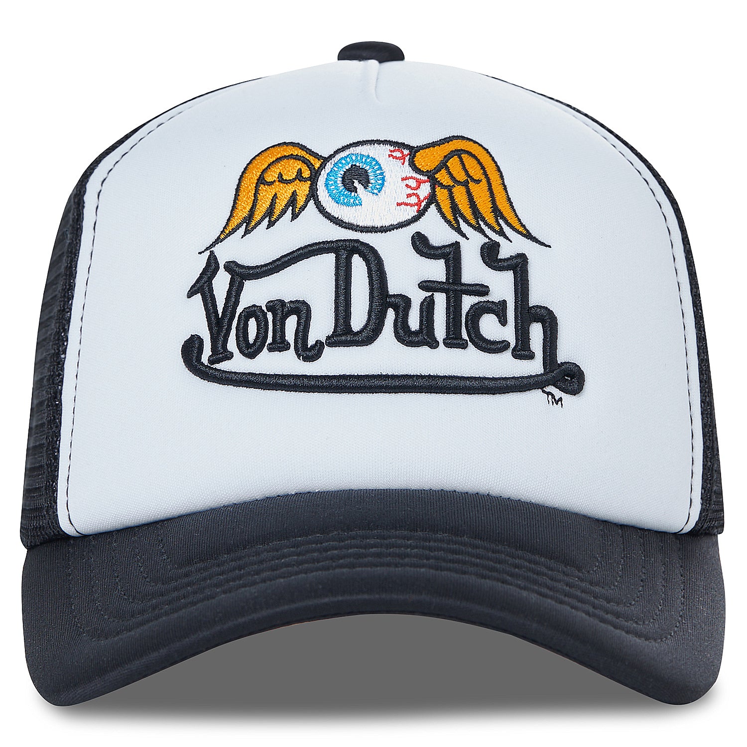 FLYING EYEBALL WORDMARK TRUCKER HAT