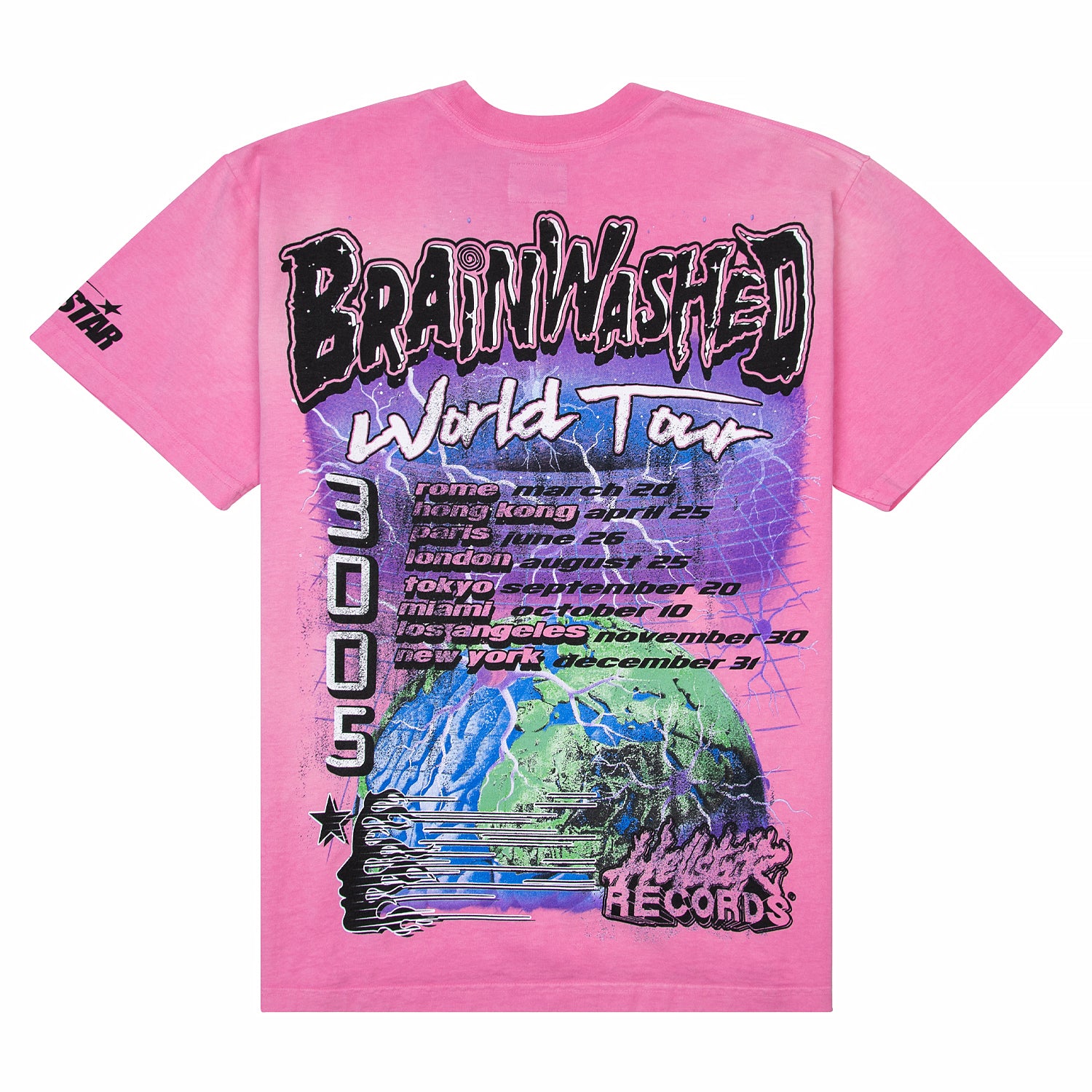 Hellstar Capsule 10 Brainwashed World Tour Tee