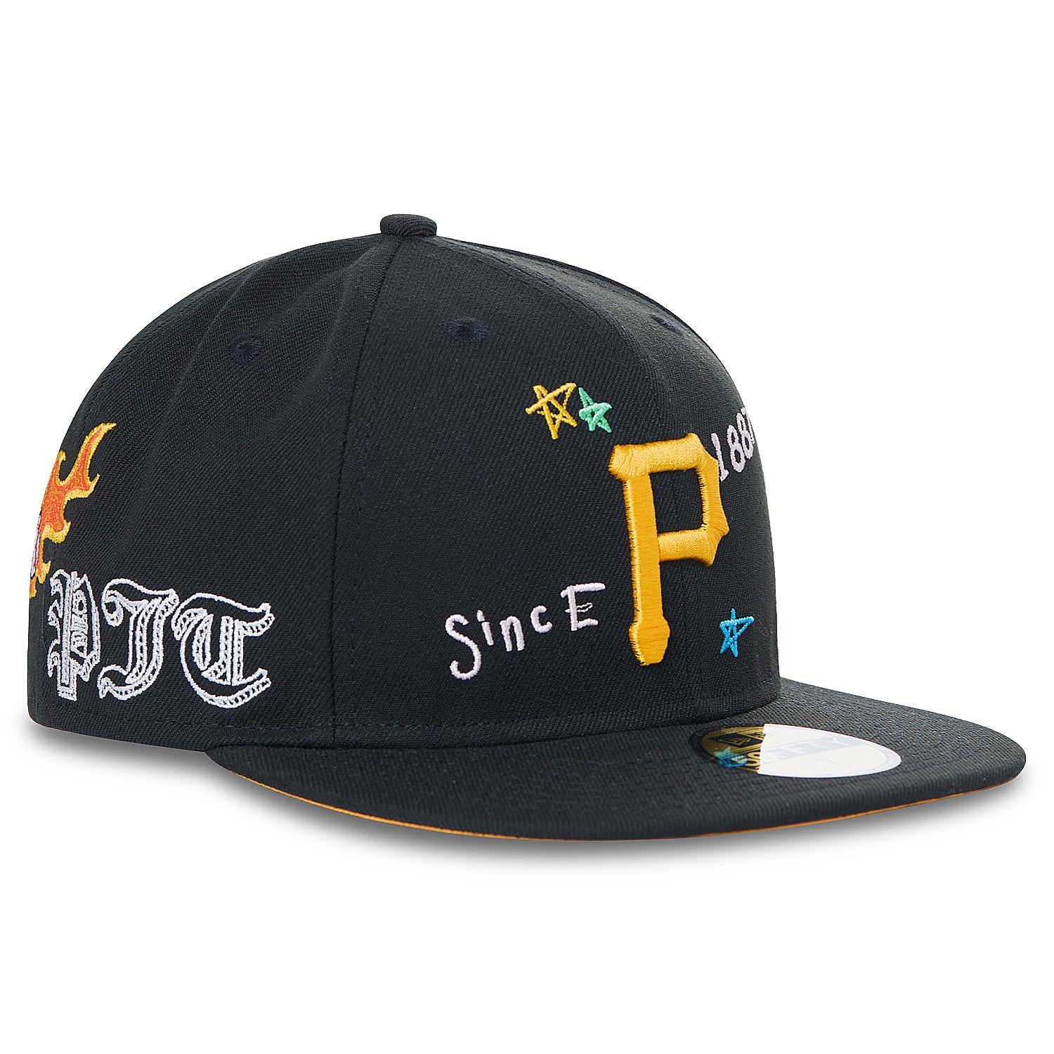 New Era 59Fifty MLB Pittsburgh Pirates Scribble Fitted Hat