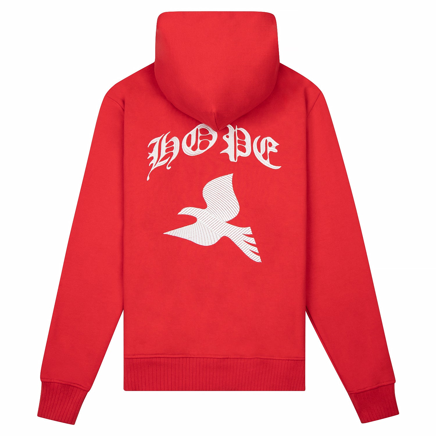 PEACE & HOPE PULL-OVER HOODY | RED