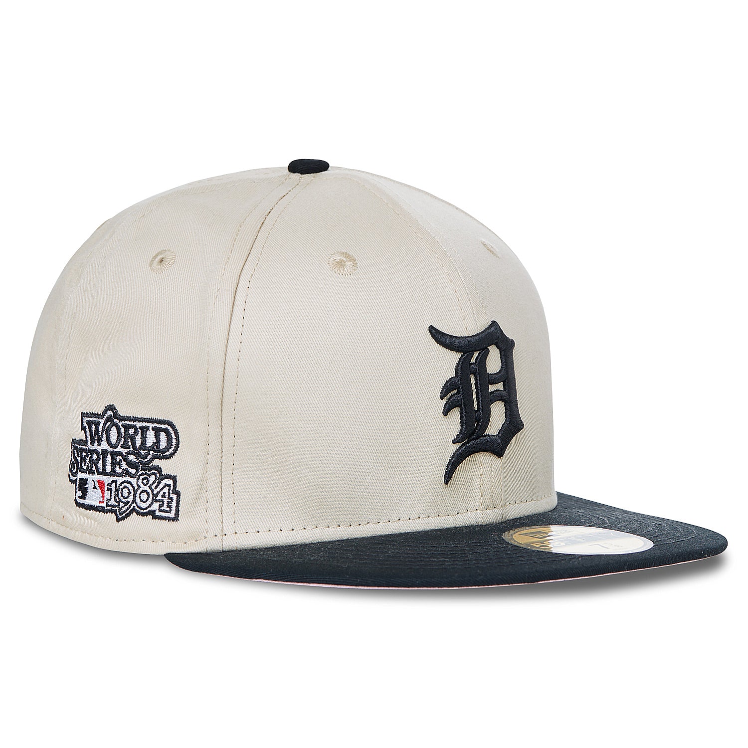 Detroit Tigers 1984 World Series Cream/Black New Era Retro 59FIFTY Fitted Hat