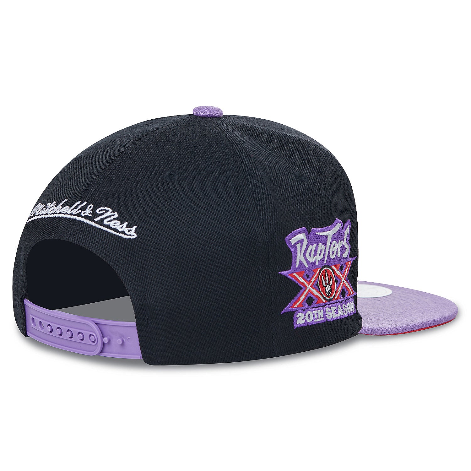 Toronto Raptors Mitchell & Ness 20th Season Hardwood Classics Like Mike Snapback Hat