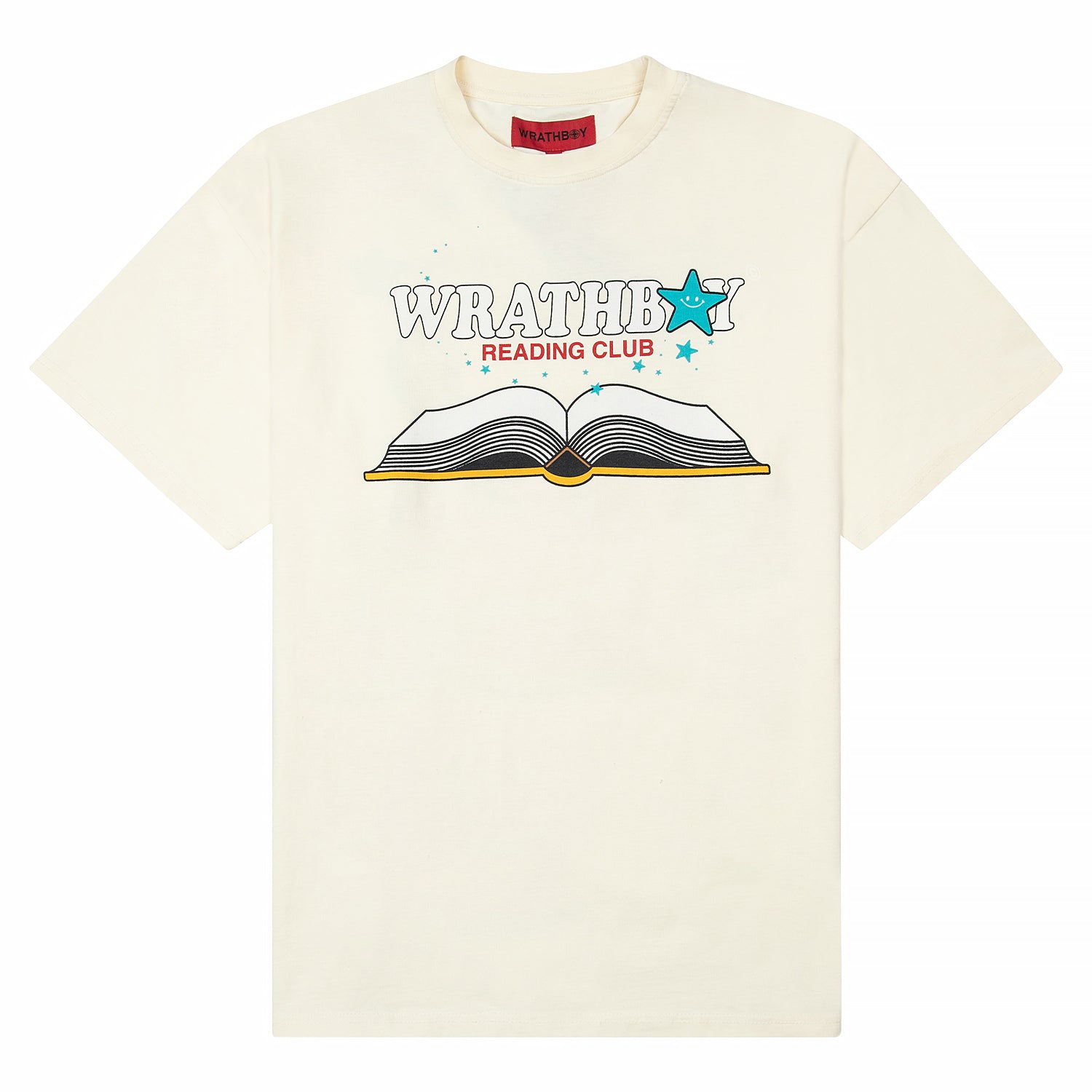 WRATHBOY READING CLUB T-SHIRT | WHITE