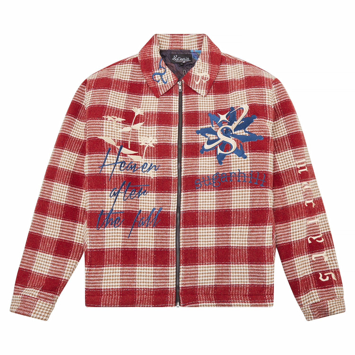 "FAITH" WOVEN JACKET (BRICK)