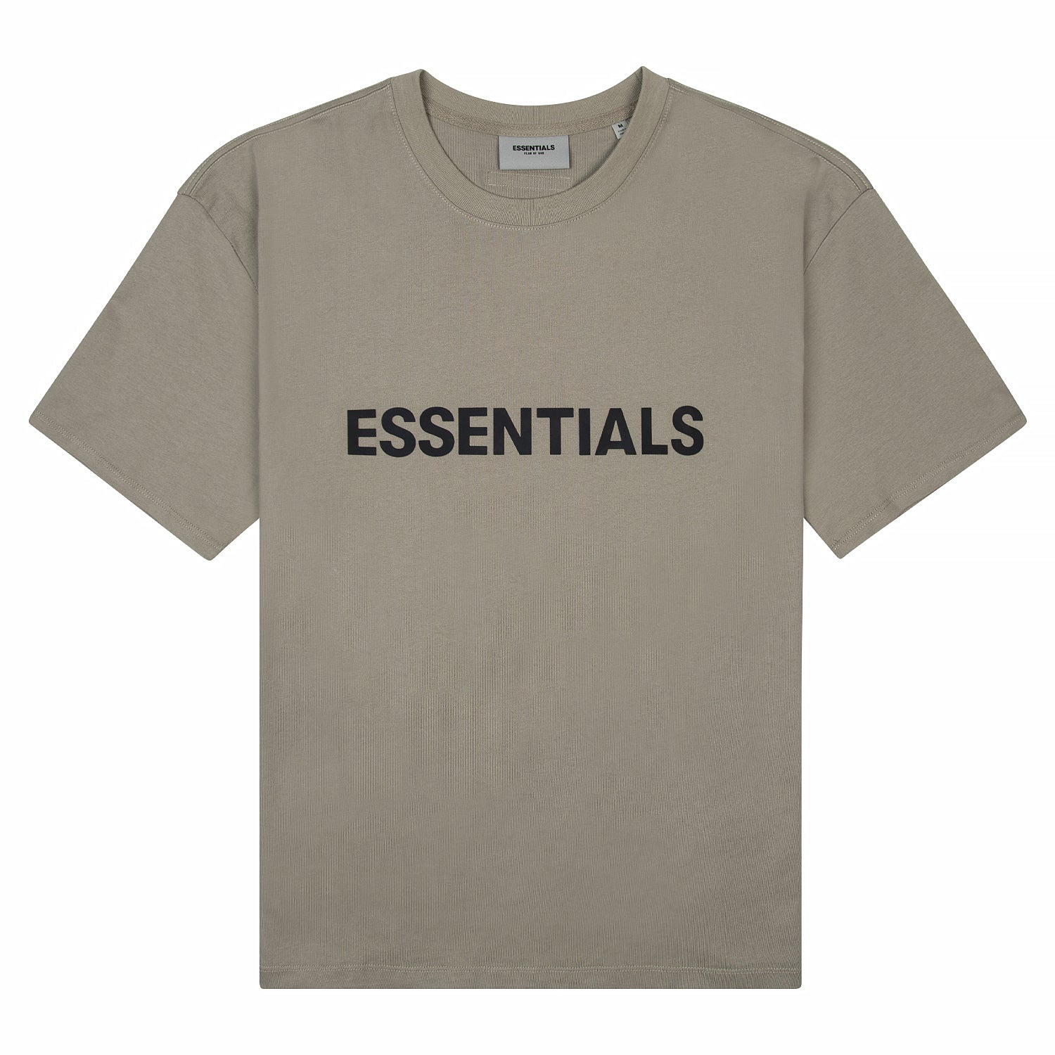 Fear of God Essentials Boxy Tee Applique Logo | Taupe