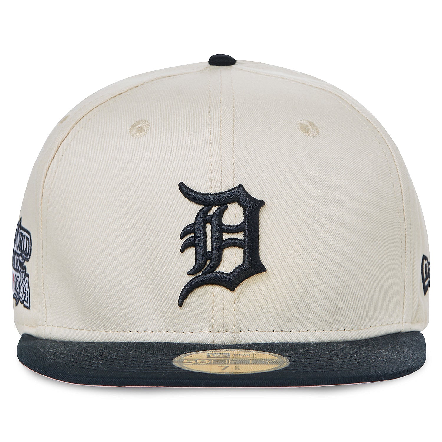 Detroit Tigers 1984 World Series Cream/Black New Era Retro 59FIFTY Fitted Hat