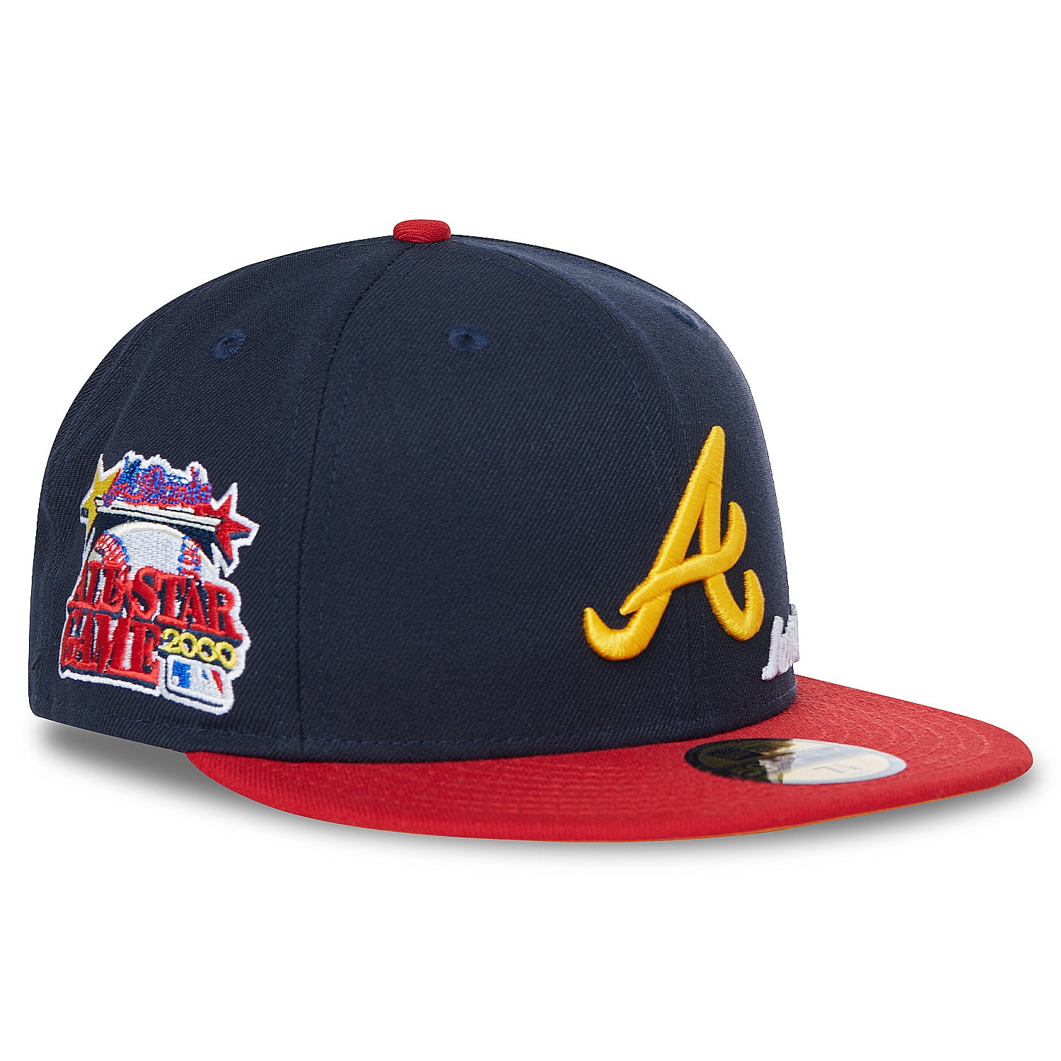 Just Don x New Era  Atlanta Braves Red/Navy 59fifty Fitted- 2000 All Star Game Patch