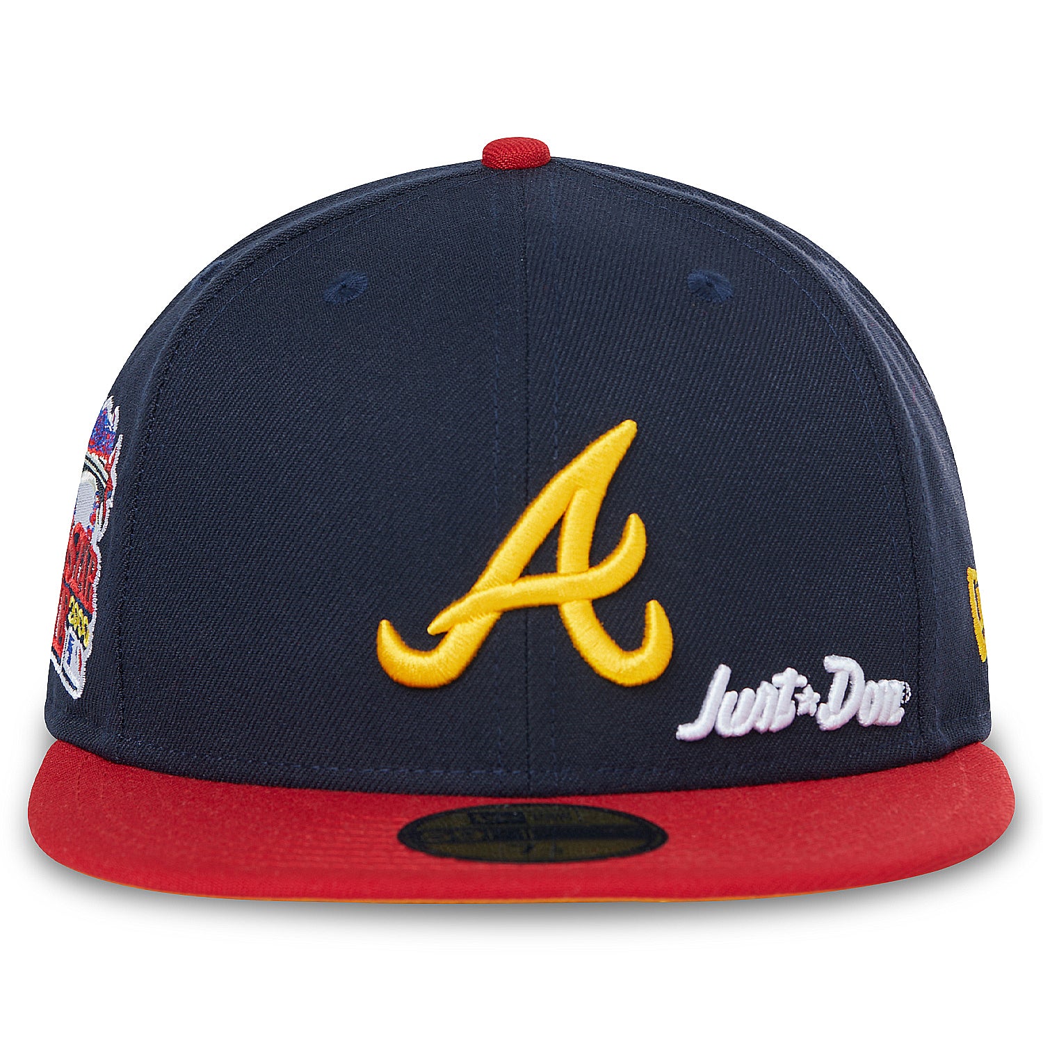 Just Don x New Era  Atlanta Braves Red/Navy 59fifty Fitted- 2000 All Star Game Patch