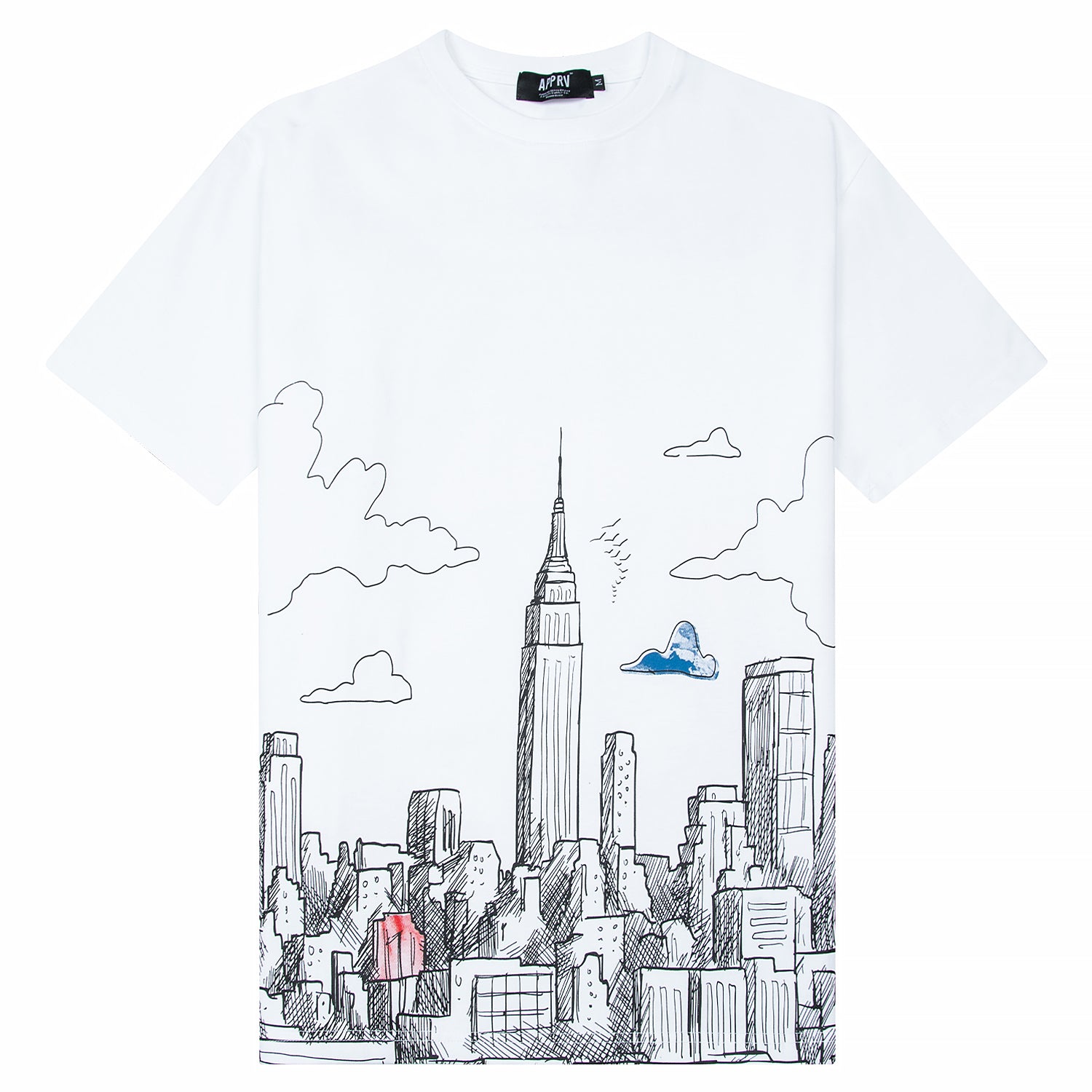 SKYLINE TEE | WHITE