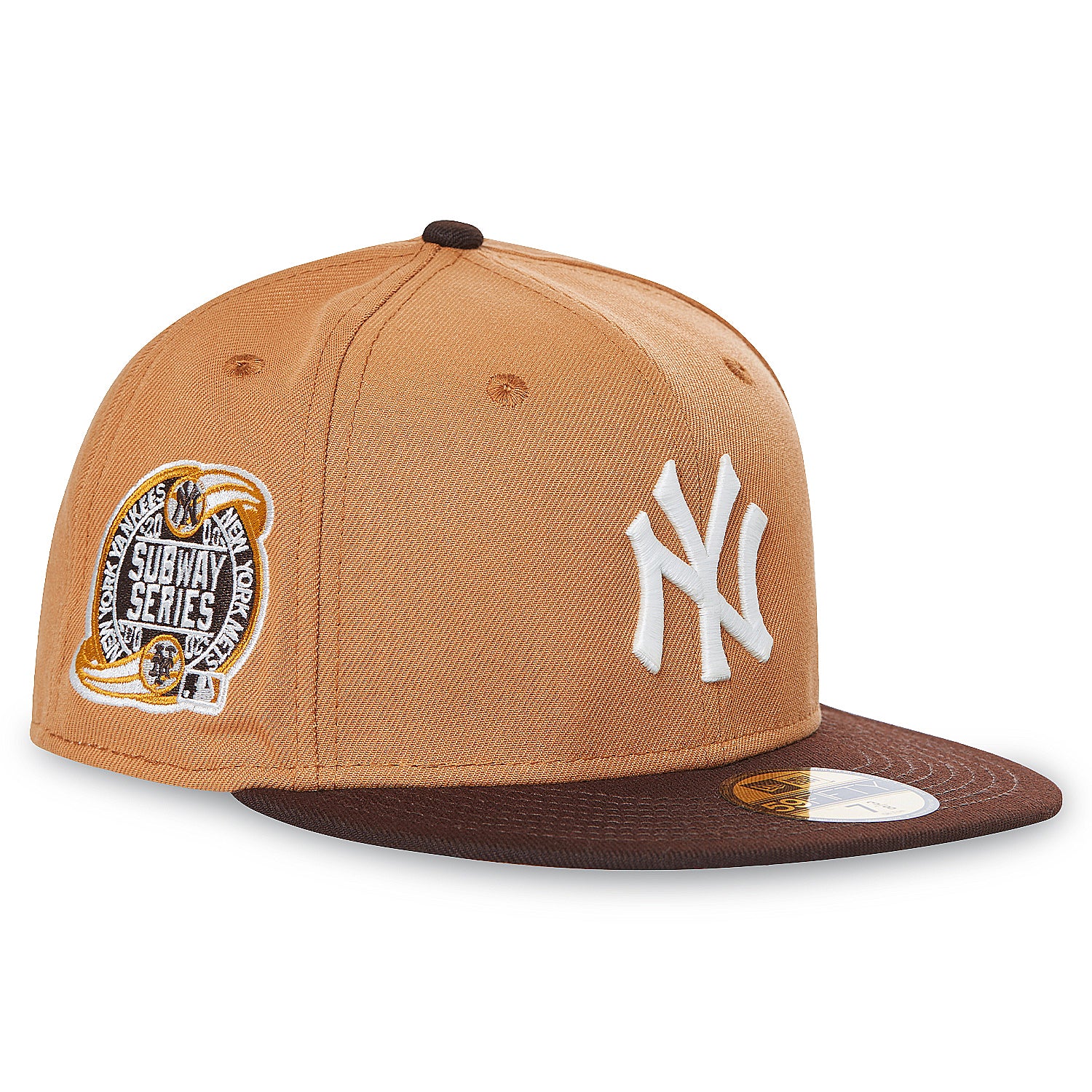 New York Yankees World Series Tow-Tone Brown 59FIFTY Fitted