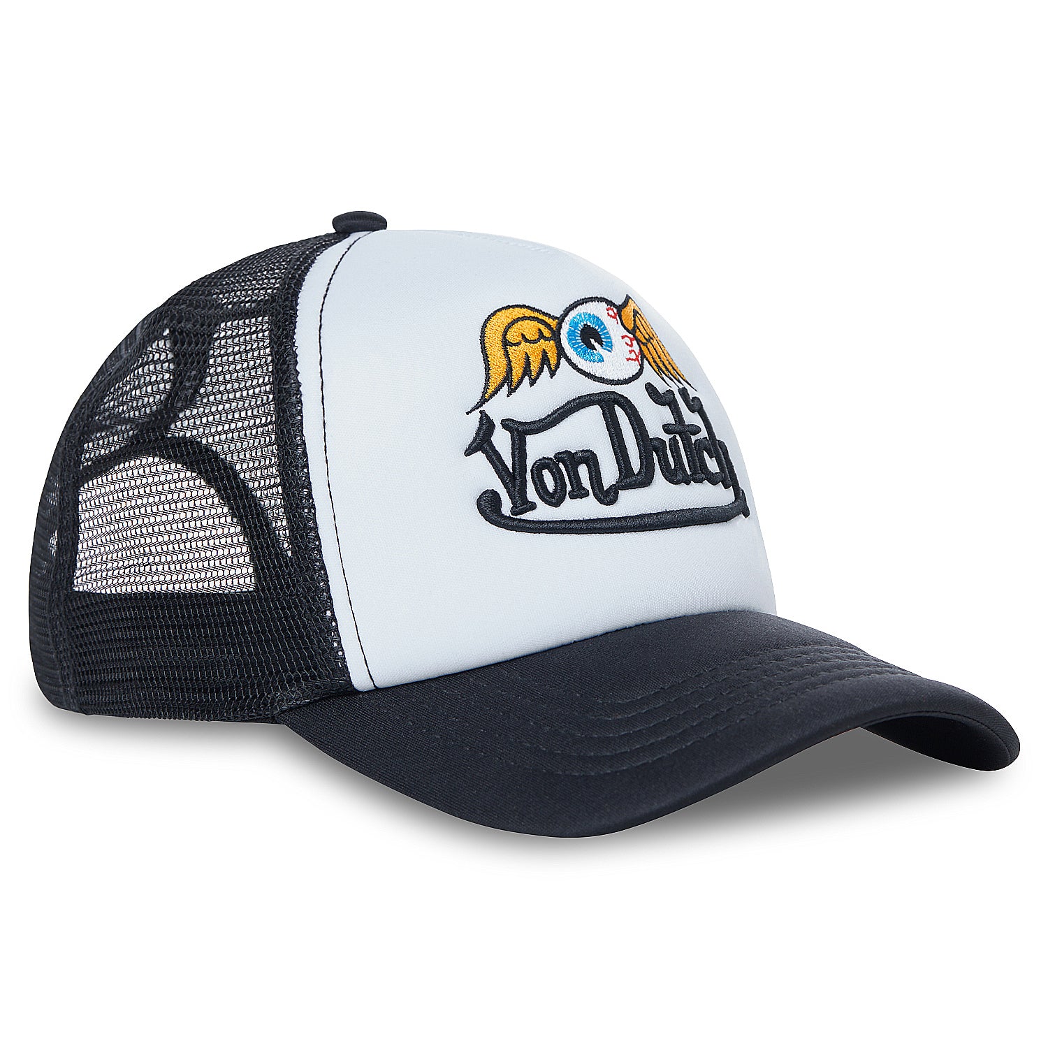 FLYING EYEBALL WORDMARK TRUCKER HAT