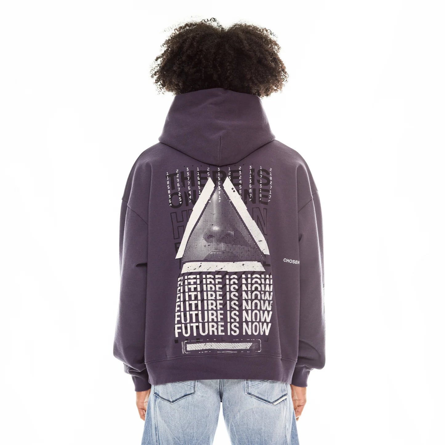 PULLOVER SWEATSHIRT IN PARACHUTE PURPLE