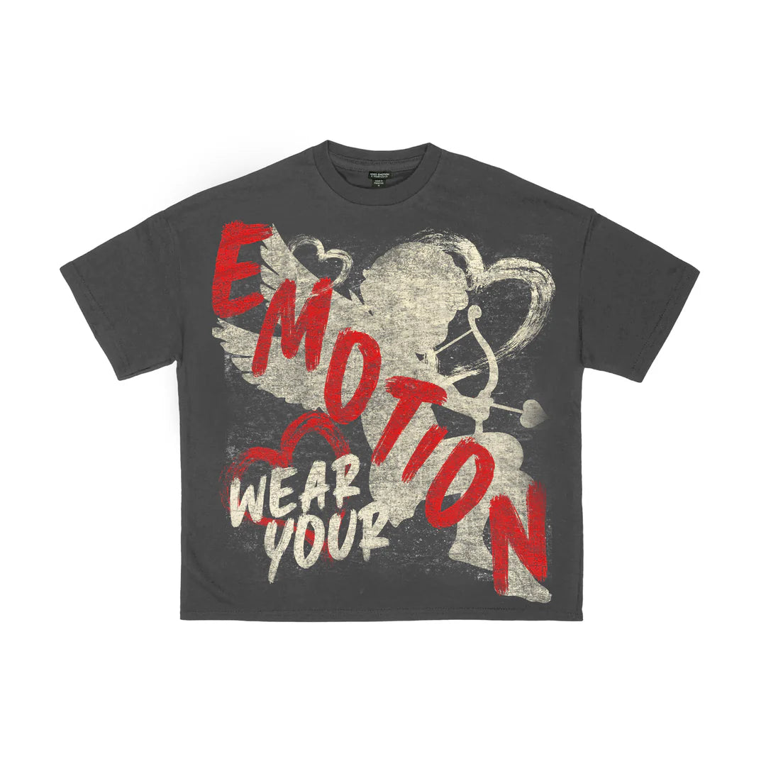 Grey “Emotion” Tee