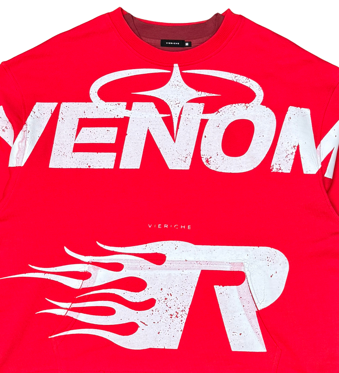 Venom Crew/Tee 2pc Combo | RED