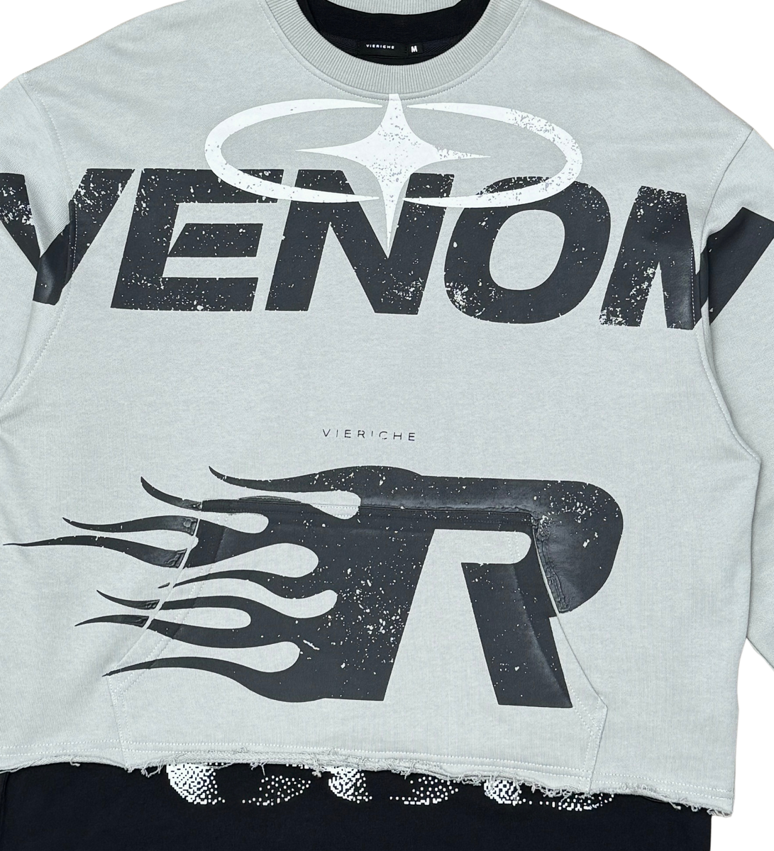 Venom Crew/Tee 2pc Combo | GREY