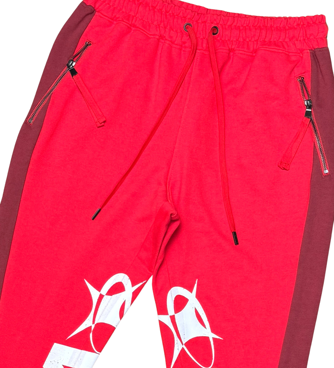 Venom Biker Sweatpants | RED