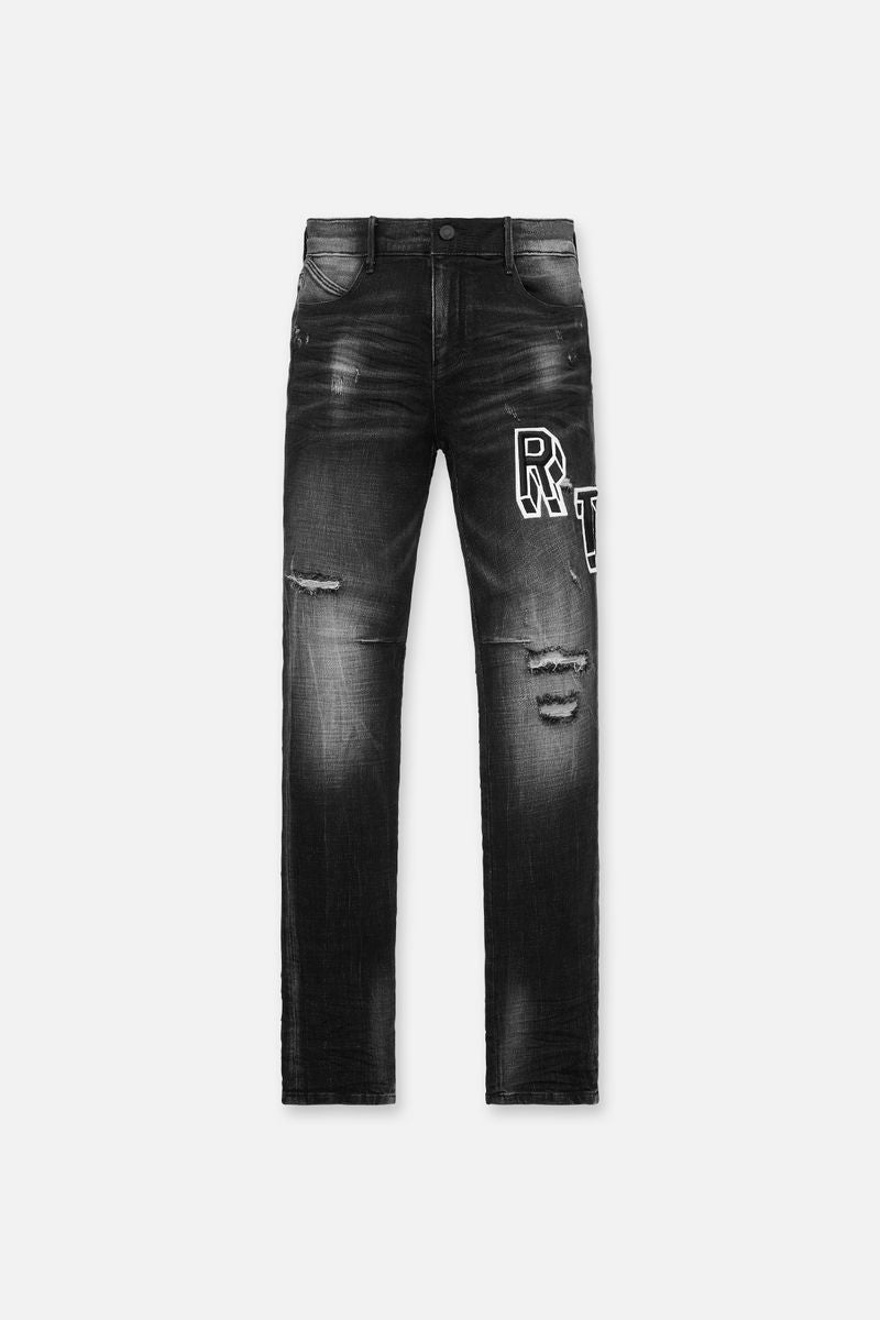 Bryant Collegiate Denim | Charcoal