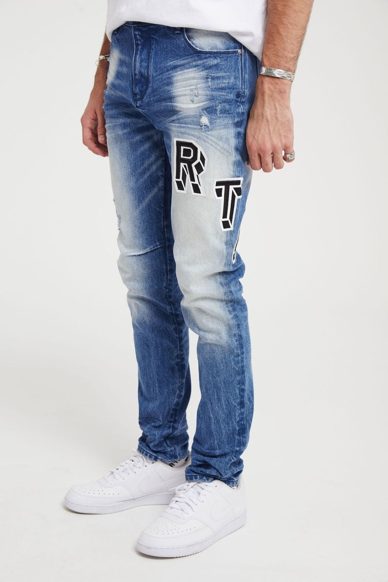 Bryant Collegiate Denim | Medium Blue