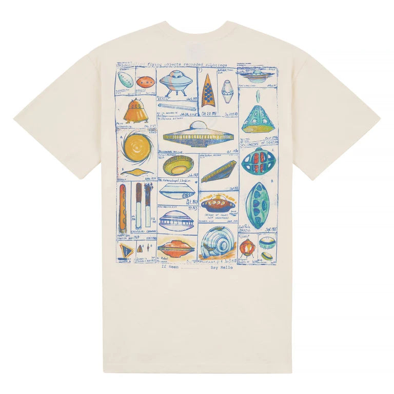 Schematic Tee | Gardenia