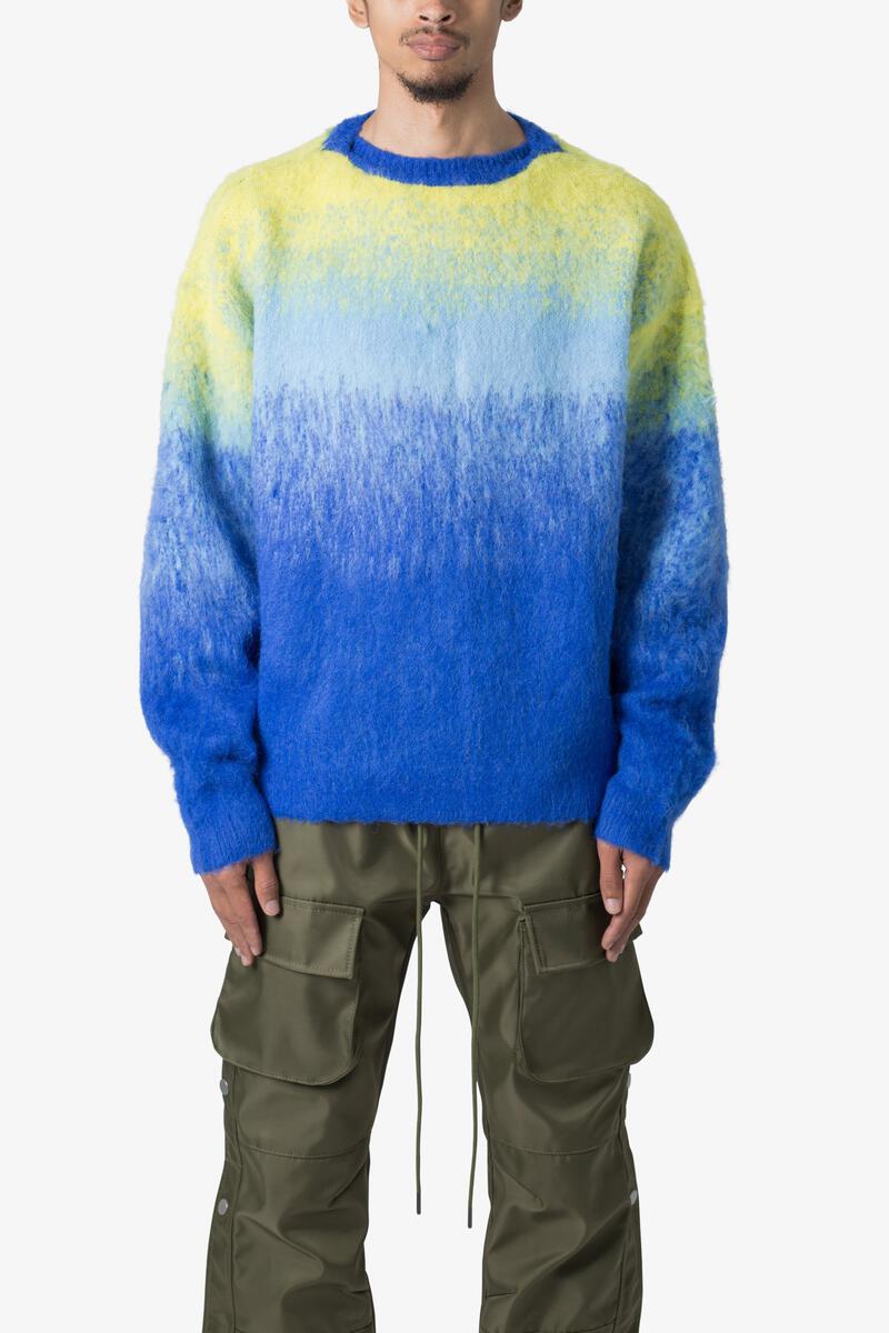 Dual Ombre Sweater - Blue/Yellow