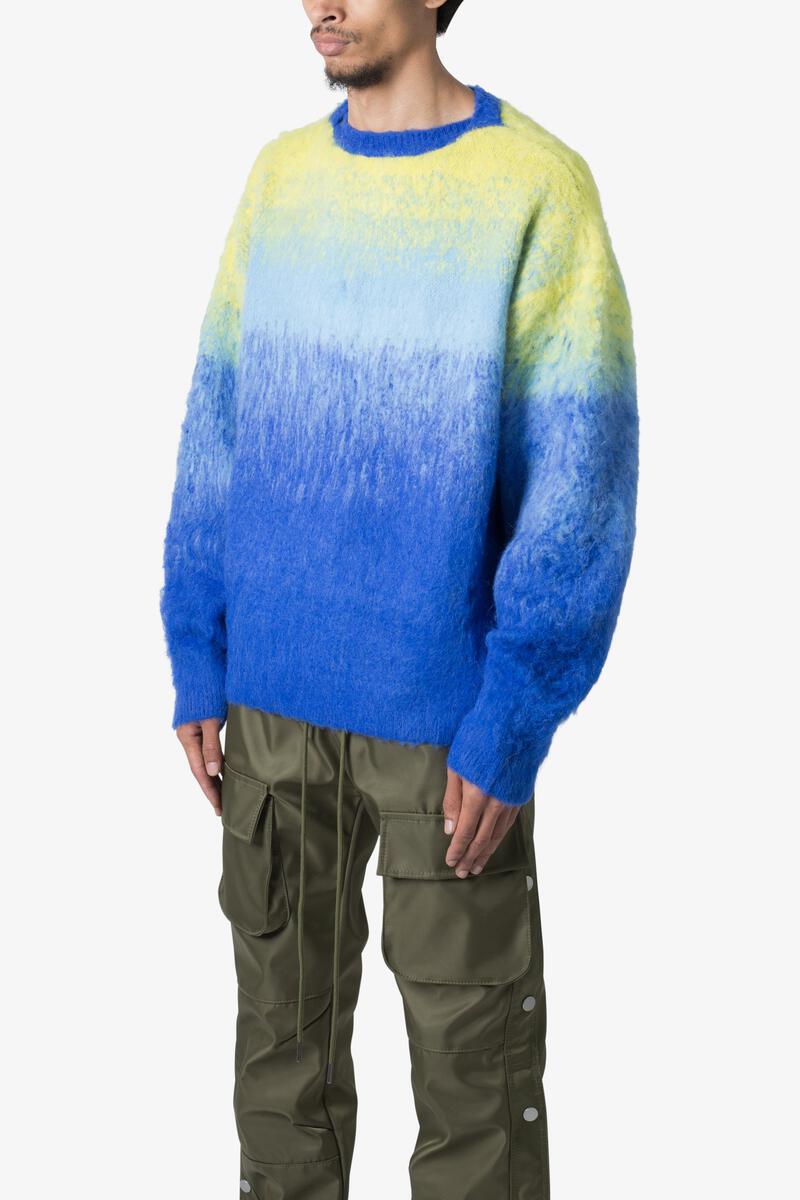 Dual Ombre Sweater - Blue/Yellow