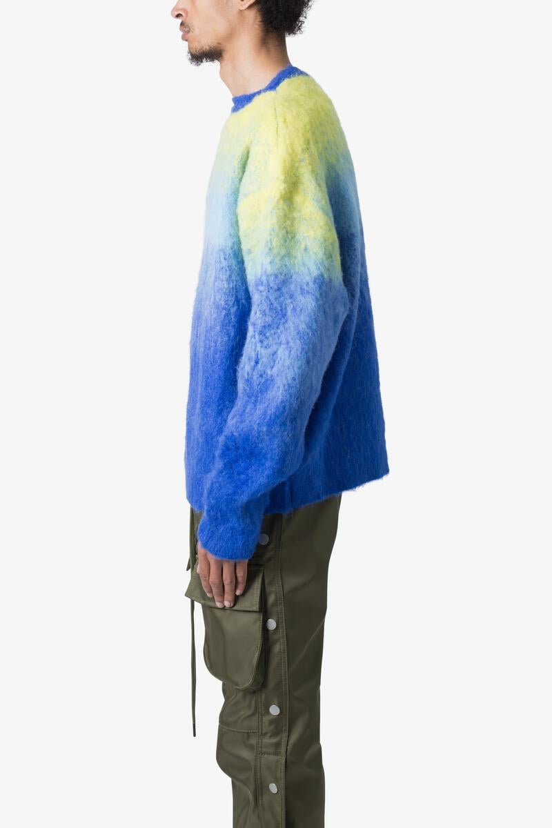 Dual Ombre Sweater - Blue/Yellow