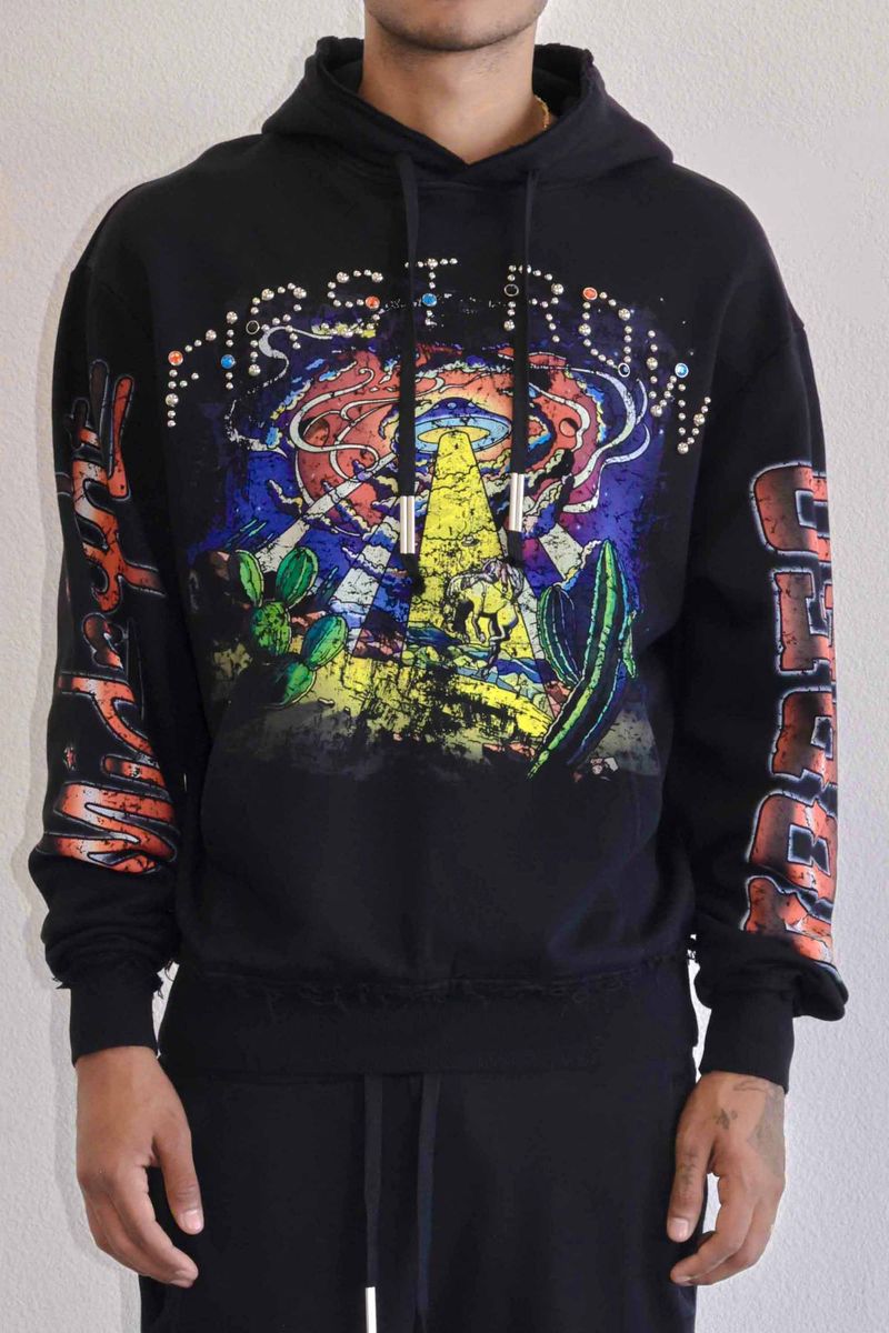 MIDNIGHT RODEO STRANGER PULLOVER HOODIE