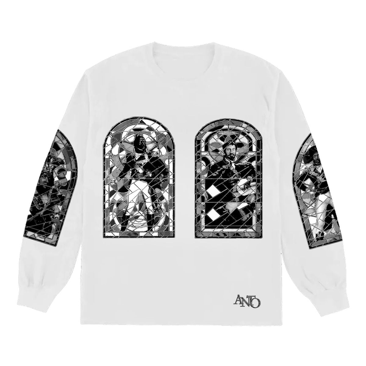 LONG SLEEVE MOSIC | WHITE