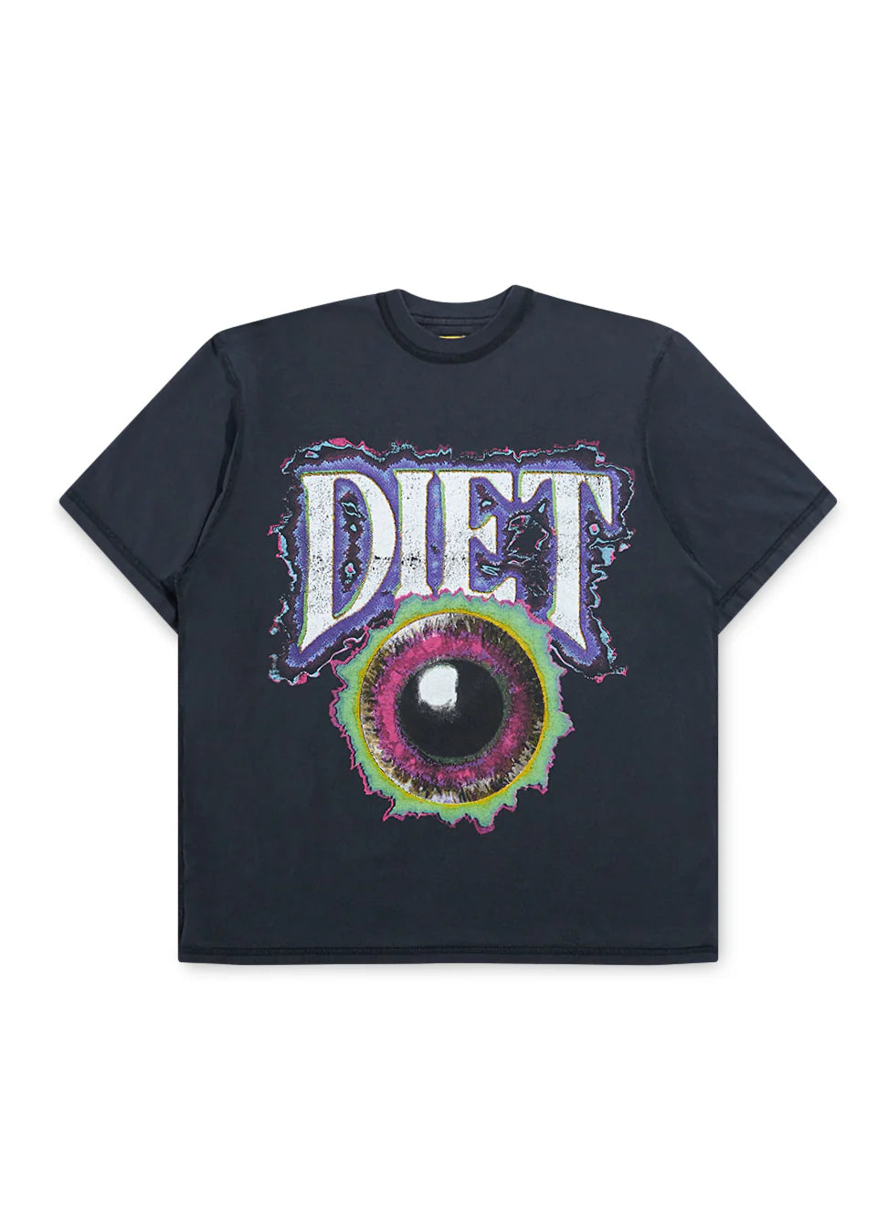 EYEBALL TEE - VINTAGE BLACK