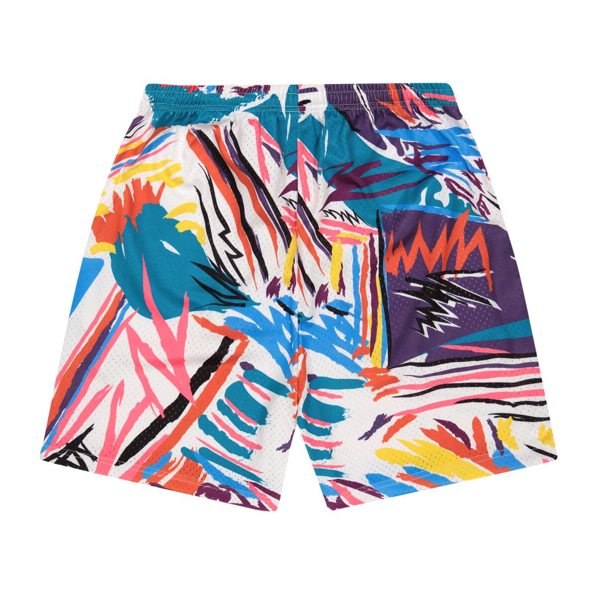 WS Scribble Shorts (White/Multi)