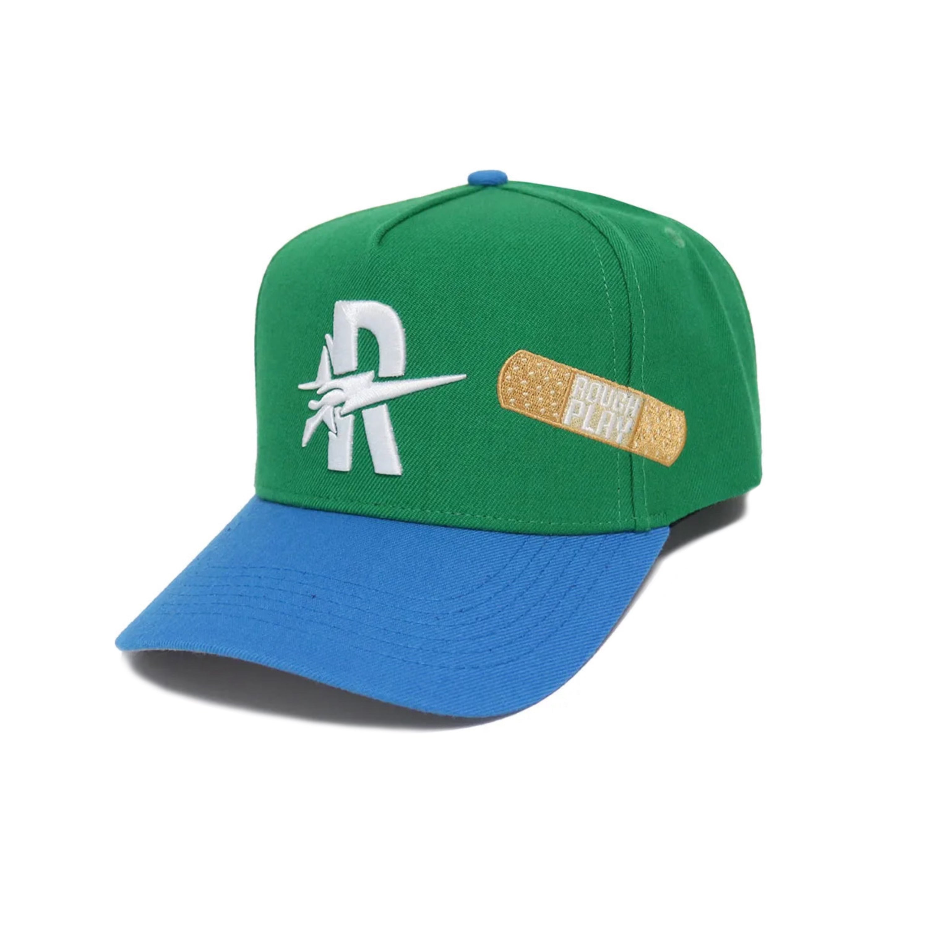 RoughPlay🩹Green/Royal SnapBack