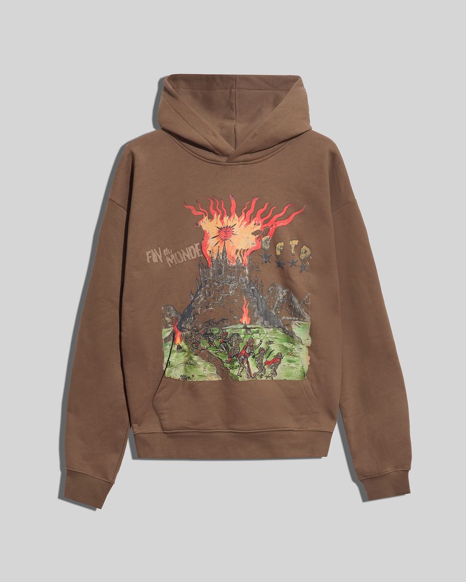 MONDE BROWN HOODIE