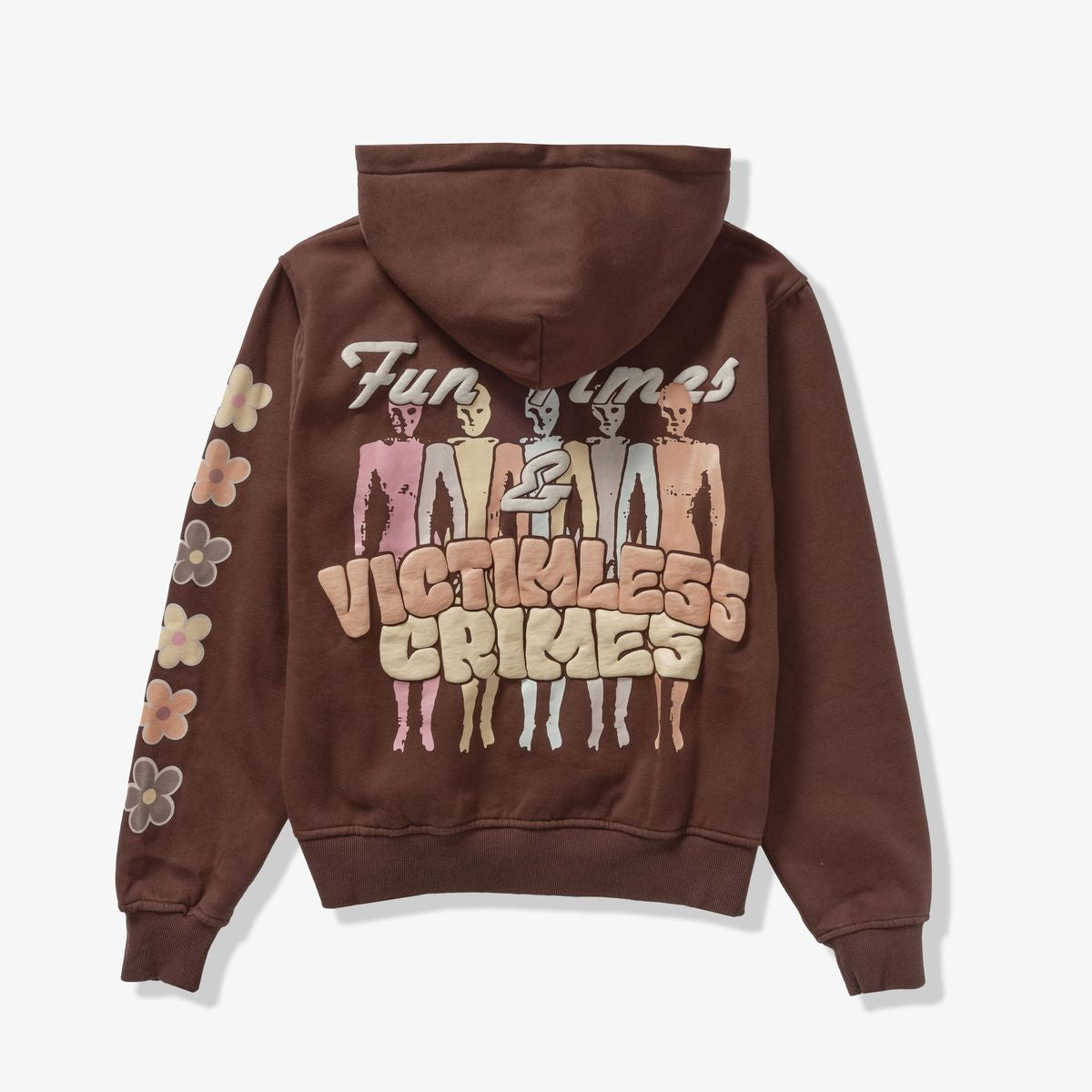 “FUN TIMES” HOODIE (BROWN VINTAGE)