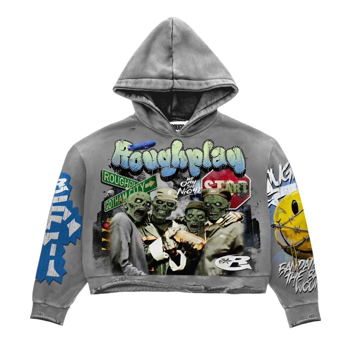 RoughPlay🩹Hood Zombie Hoodie