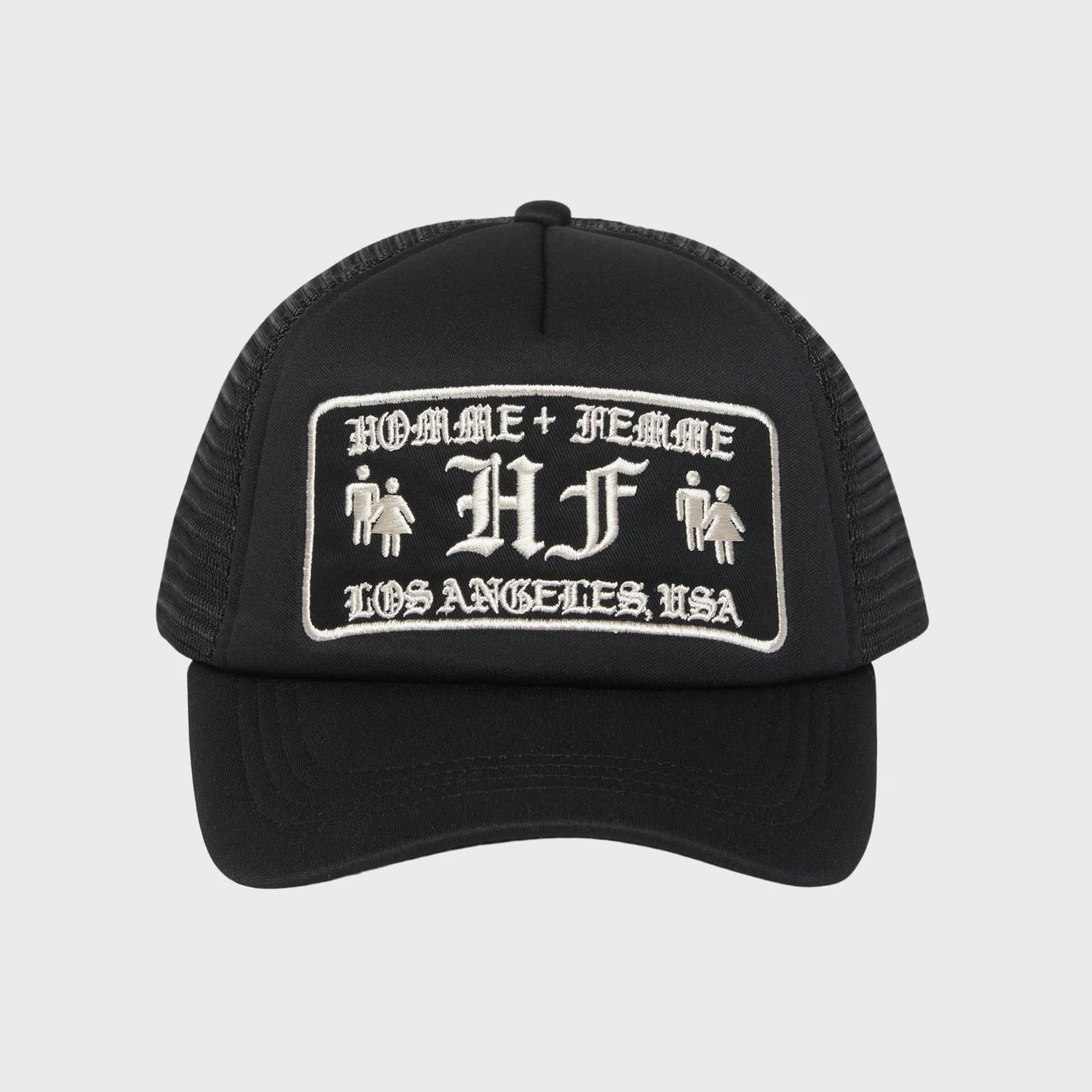 Old English Trucker Hat | Black