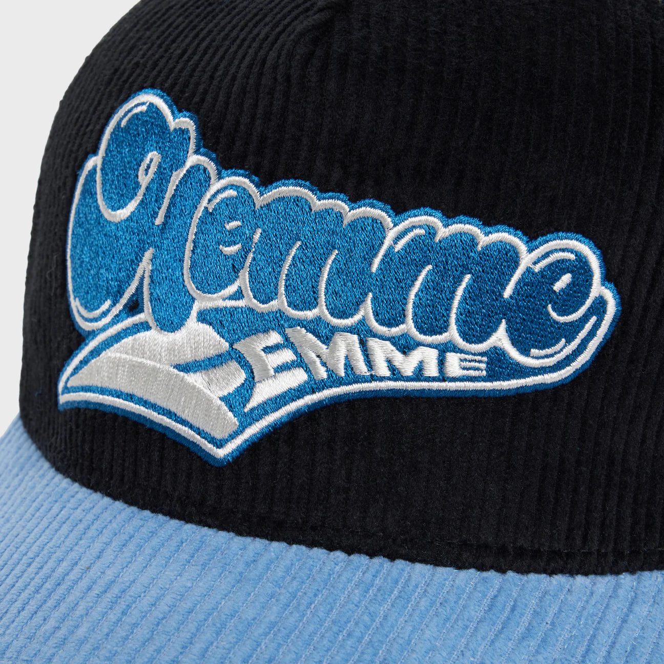 Wave Logo Hat | Black Blue