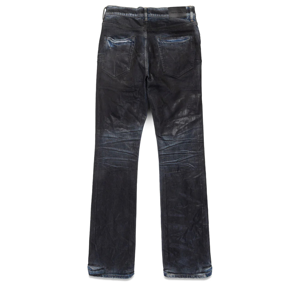 DIRTY COATED FLARE DENIM | BLACK