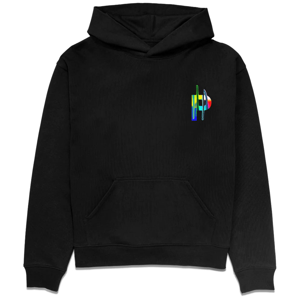 RAINBOW DRIP OVERSIZED HOODIE