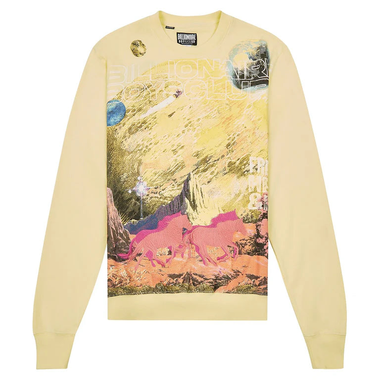 Free Crewneck Sweatshirt | Wax Yellow